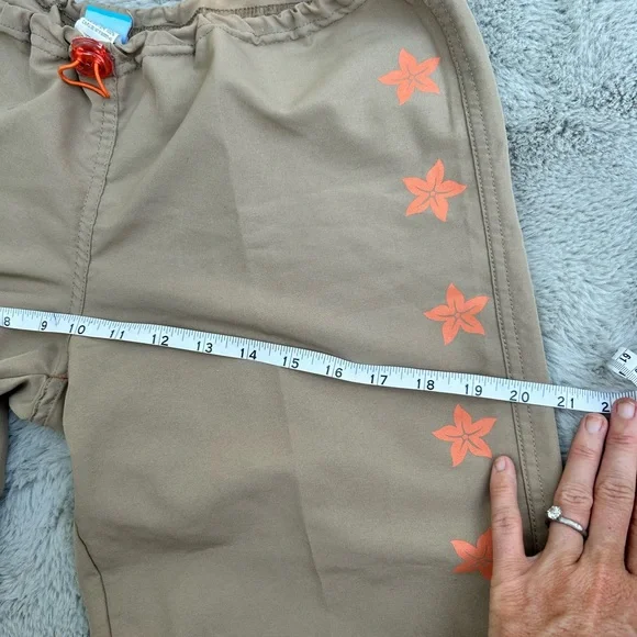 Y2K vintage amazing, extreme, low rise gorpcore utility Capri made in Brazil - Picture 15 of 16